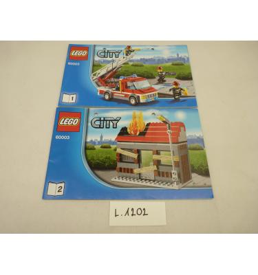 Lego City 60003 - CSAK ÖSSZERAKÁSI ÚTMUTATÓ!