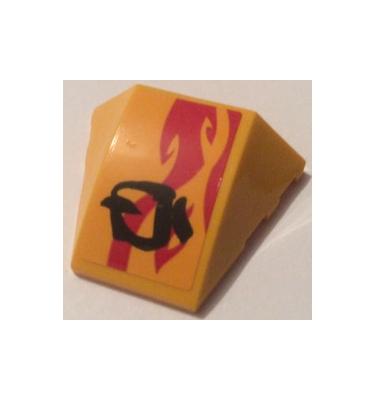 Ék elem 4 x 3 - mintás/matricás