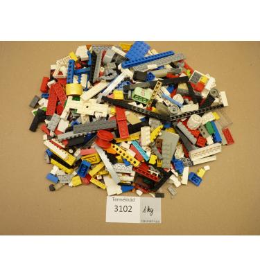 1 kg ömlesztett, vegyes használt, előfordulhat: karcos, elszíneződött, sérült alkatrész (3102)