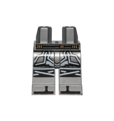 Minifigura láb - mintás/matricás