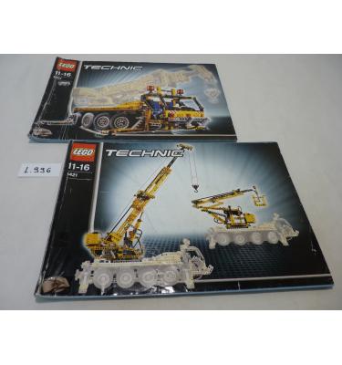 Lego Technic 8421 - CSAK ÖSSZERAKÁSI ÚTMUTATÓ!