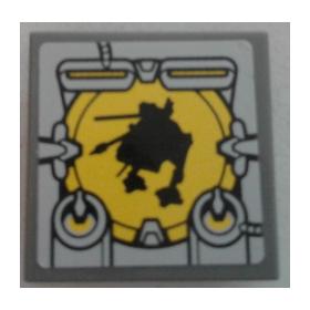 Csempe módosított lapos elem 2 x 2™