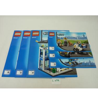 Lego City 60047 - CSAK ÖSSZERAKÁSI ÚTMUTATÓ
