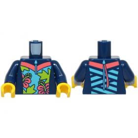 Figura felsőtest kezekkel - mintás/matricás™