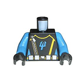 Figura felsőtest kezekkel - mintás/matricás™