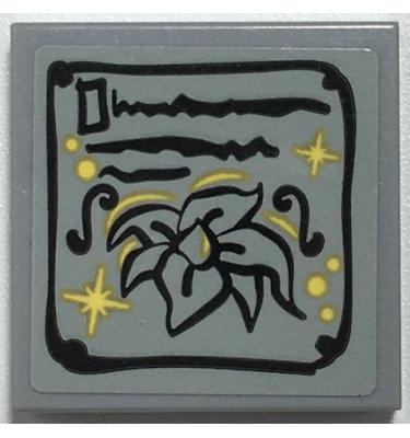 Csempe 2 x 2 - mintás/matricás