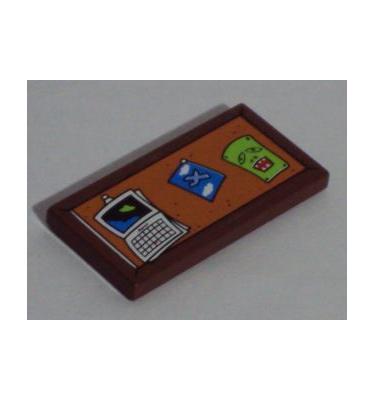 Csempe 2 x 4 - mintás/matricás
