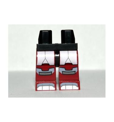 Minifigura csípő és bordó lábak (SW ARC Trooper) - mintás/matricás