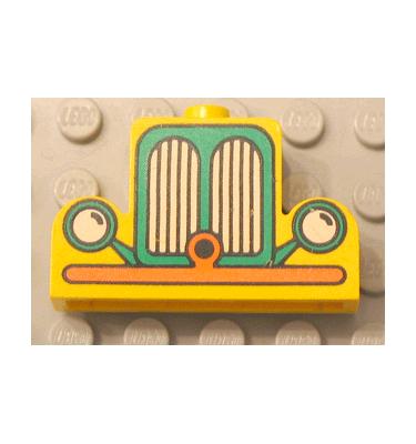Módosított kocka 1 x 4 x 2 - mintás/matricás