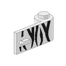 Ajtó 1 x 3 x 1 (jobb) - mintás/matricás™