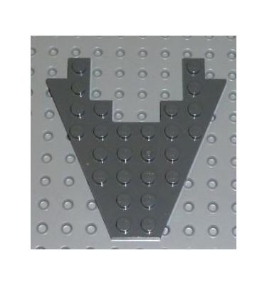 Ék alakú lapos elem 8 x 8, 3 x 4 kivágással