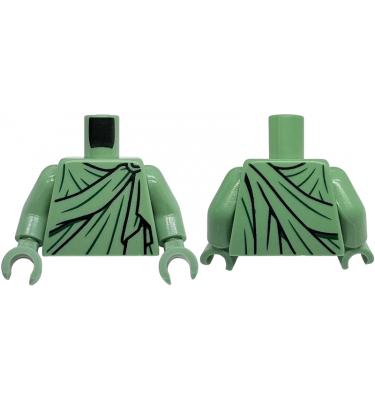 Figura felsőtest kezekkel - mintás/matricás