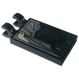 Módosított csempe 2 x 3 - mintás/matricás™