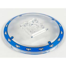 Tányér (Radar) 6 x 6 - mintás/matricás™