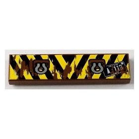 Csempe 1 x 4 - mintás/matricás™