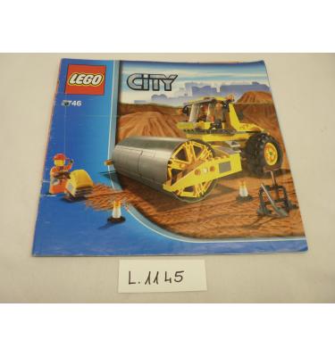 Lego City 7746 - CSAK ÖSSZERAKÁSI ÚTMUTATÓ!