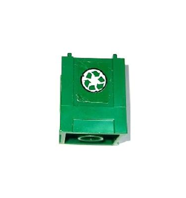 Konténer, doboz 2 x 2 - mintás/matricás