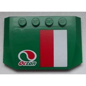 Ék elem 4 x 6 x 2/3 - mintás/matricás™