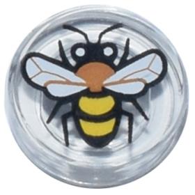 1 x 1 kerek csempe elem - mintás/matricás™