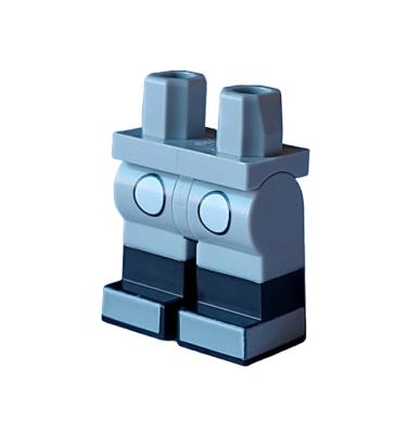 Minifigura csípő és lábak - mintás/matricás