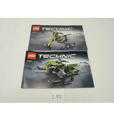 Lego Technic 42021 - CSAK ÖSSZERAKÁSI ÚTMUTATÓ!