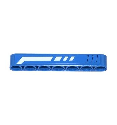 Technic emelőkar 1 x 7 - mintás/matricás