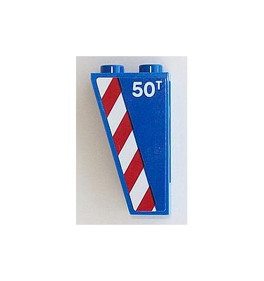 Lejtő, fordított 75 2 x 1 x 3 - mintás/matricás