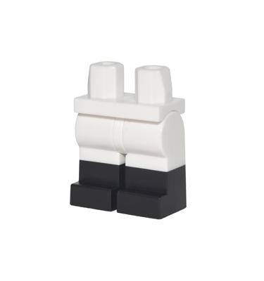 Minifigura csípő és lábak - mintás/matricás