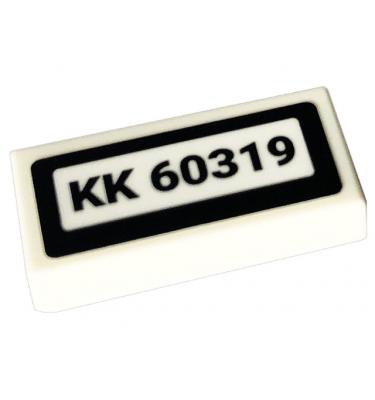 Csempe 1 x 2 - mintás/matricás