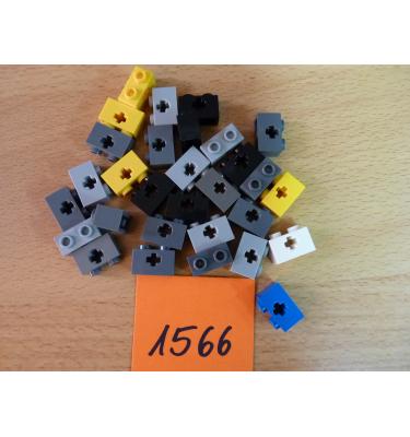 30 db technic kocka 1x2 X-lyukkal,32064