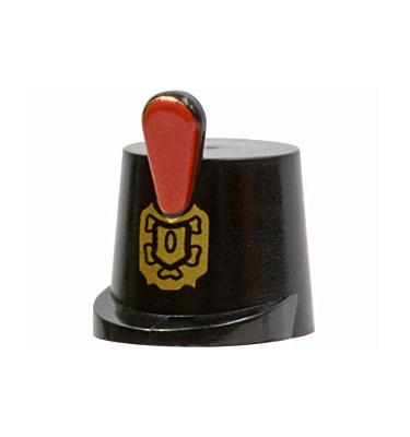 Minifigura kalap - mintás/matricás