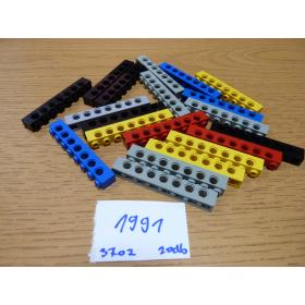 Technic elem 1x8 oldalán 7 lyukkal 3702 - 20 db™