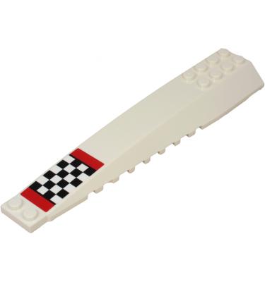 Lejtős elem 16 x 4 - mintás/matricás