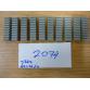 Világosszürke technic fogas elem,3743,4211450 - 10 db