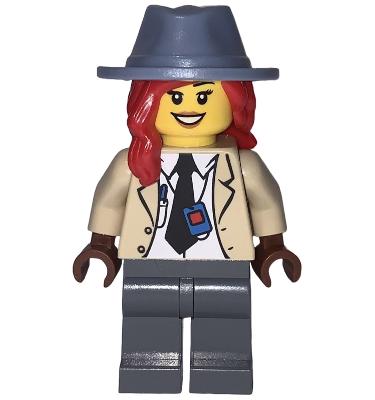 Női nyomozó minifigura