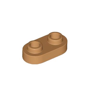 Lapos elem 1 x 2, kerekített