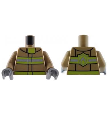 Figura felsőtest kezekkel - mintás/matricás