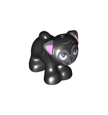 Kutya (mopsz) - mintás/matricás