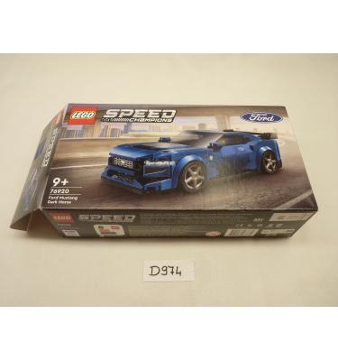 Lego Speed Champions 76920 - CSAK ÜRES DOBOZ!