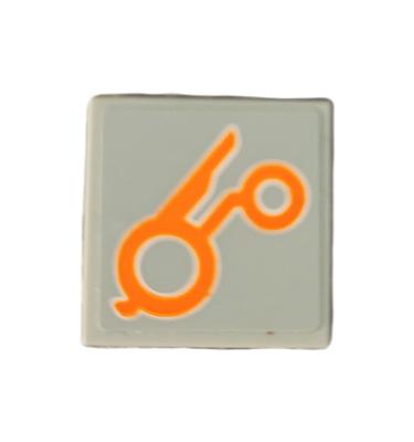 Csempe 2 x 2 - mintás/matricás