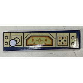 Csempe 1 x 4 - mintás/matricás™