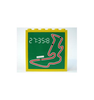 Kocka 1 x 6 x 5 - mintás/matricás