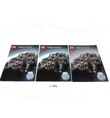 Lego Technic 8297 - CSAK ÖSSZERAKÁSI ÚTMUTATÓ!