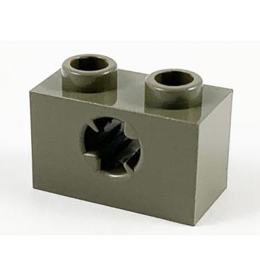 Technic kocka 1 x 2, tengelylyukkal