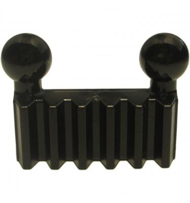 Technic fogasléc 1 x 2, 2 vontatógolyóval