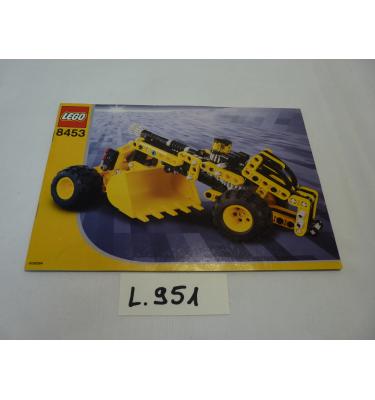 Lego Technic 8453 - CSAK ÖSSZERAKÁSI ÚTMUTATÓ!