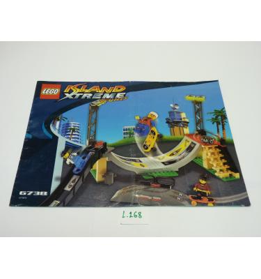 Lego Island Xtreme Stunts 6738 - CSAK ÖSSZERAKÁSI ÚTMUTATÓ