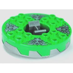 Forgóasztal 6 x 6 x 1 1/3 - mintás/matricás™