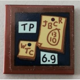 Csempe 2 x 2 - mintás/matricás™