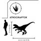 Atrociraptor dinoszaurusz: Motoros üldözés